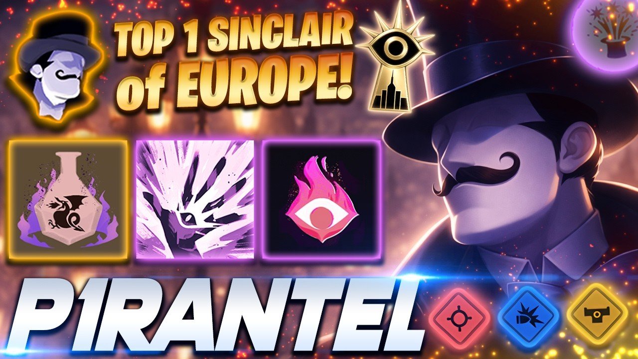 P1rantel Sinclair – TOP 1 of EUROPE! – Deadlock Pro Gameplay & Guides [Watch & Learn]