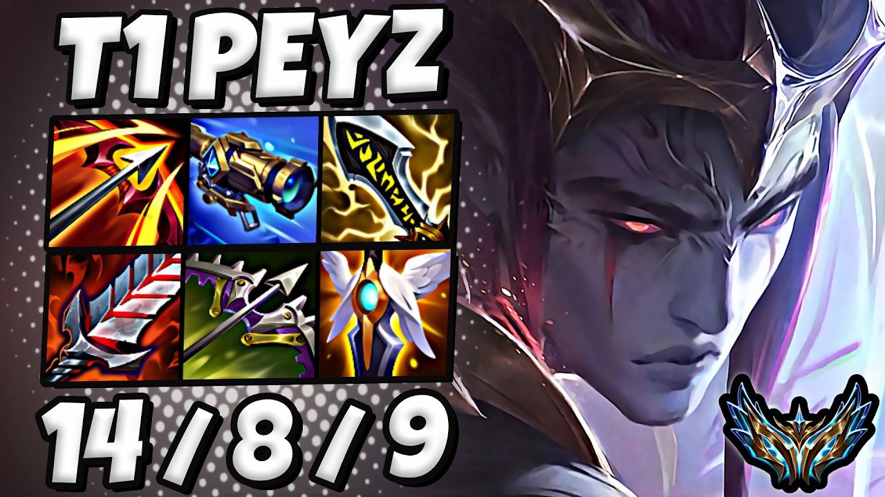 T1 Peyz Aphelios vs Ezreal [ ADC ] Korea Challenger 2487 LP | Patch 26.17