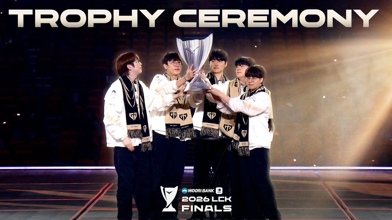 Trophy Ceremony | 2026 Wooribank LCK Grand Finals