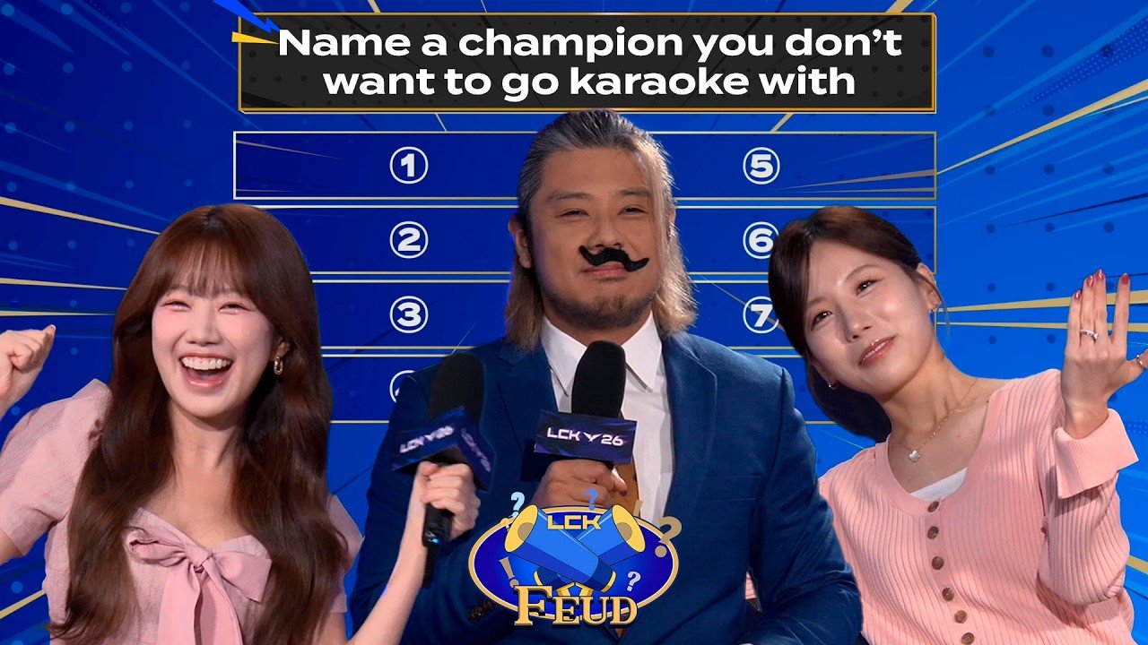 Which Champion Do You NOT Want to Karaoke With? Survey says… | LCK FEUD Ep.9