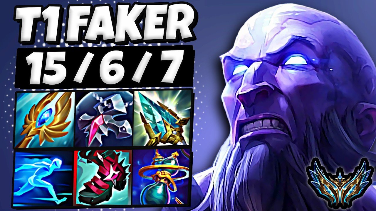 T1 Faker Ryze vs Orianna [ MID ] Korea Challenger 2156 LP | Patch 26.18