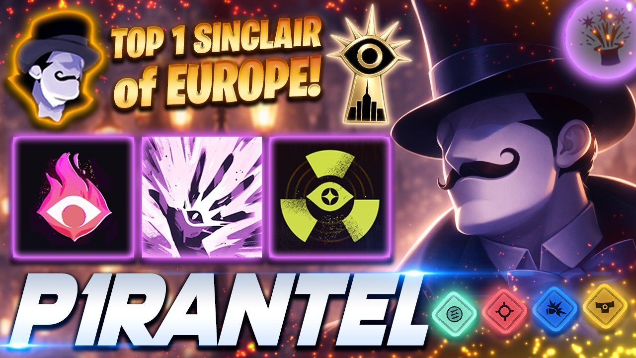 P1rantel TOP 1 Sinclair of EUROPE! – Deadlock Pro Gameplay & Guides [Watch & Learn]