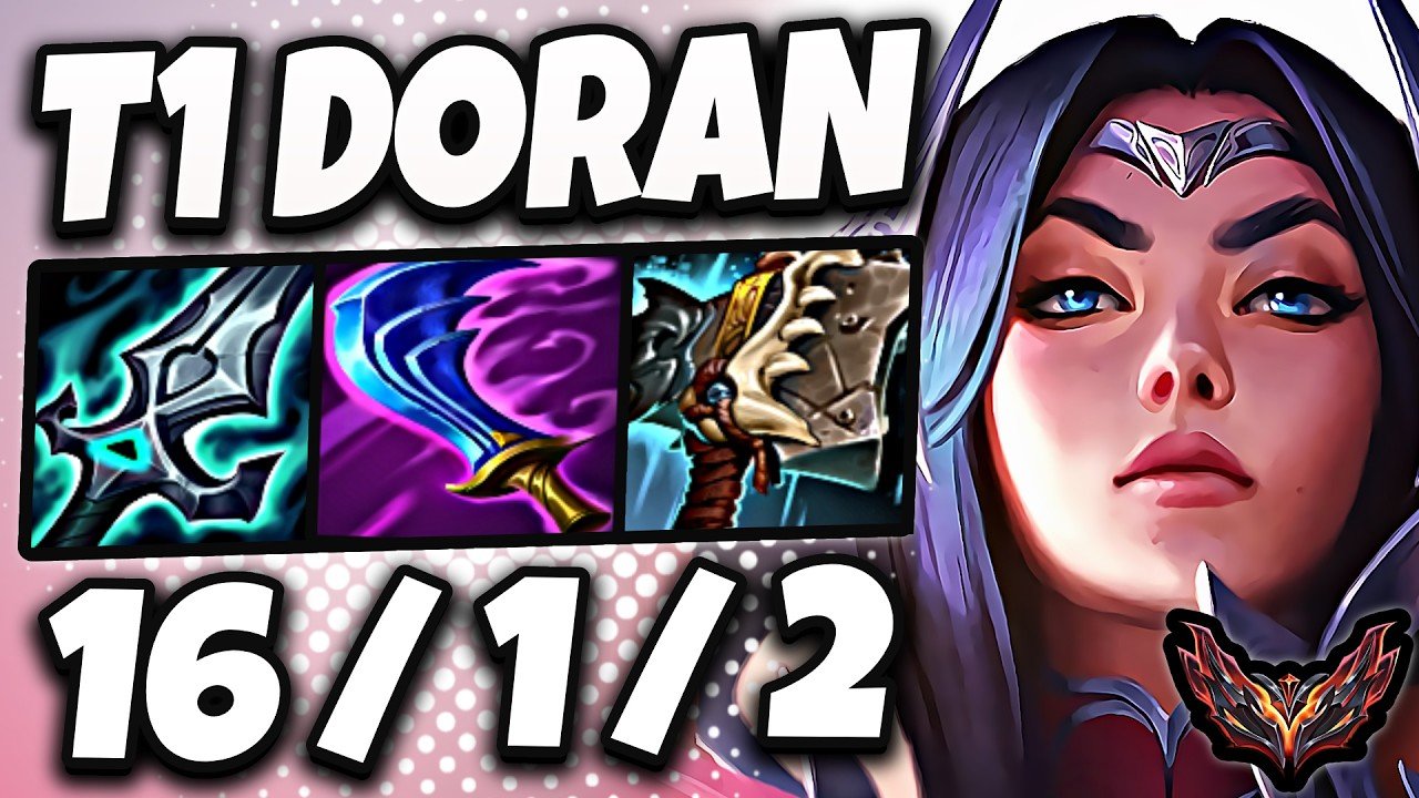 T1 Doran Irelia vs Volibear [ TOP ] Korea Grandmaster 1414 LP | Patch 26.19