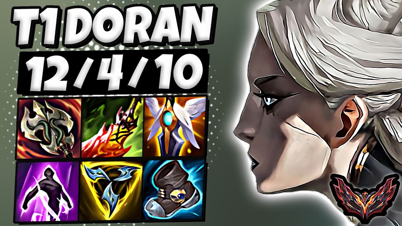 T1 Doran Camille vs Nasus [ TOP ] Korea Grandmaster 1361 LP | Patch 26.18