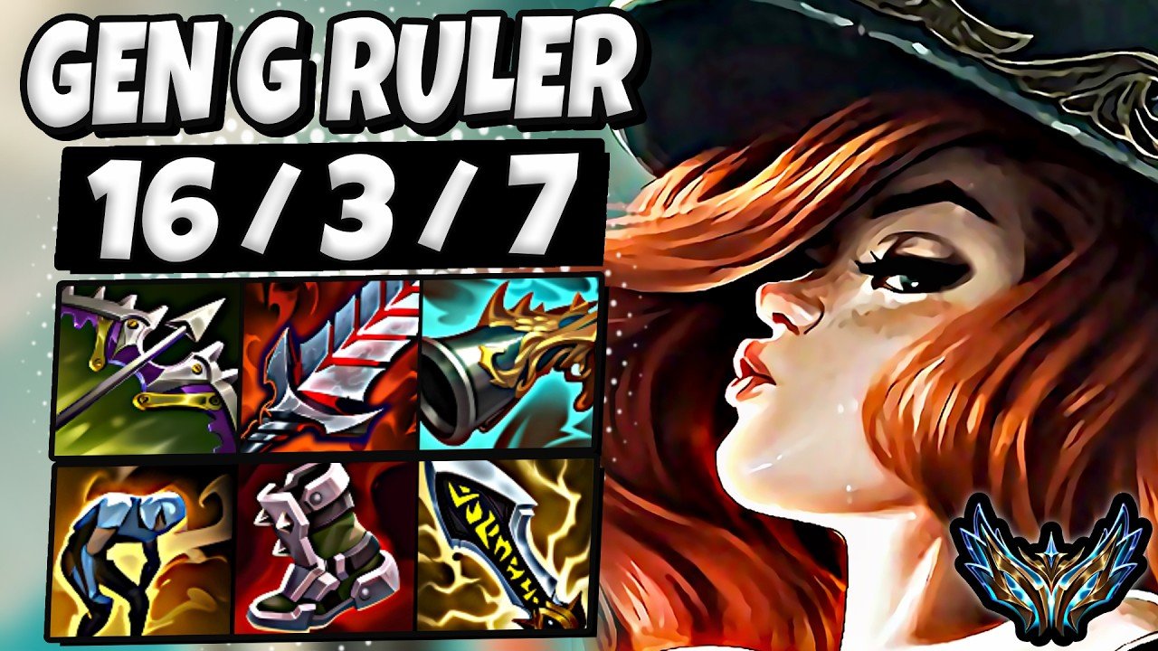 Miss Fortune vs Jhin ADC [ Gen.G Ruler ] Korea Challenger 2147 | Patch 26.18