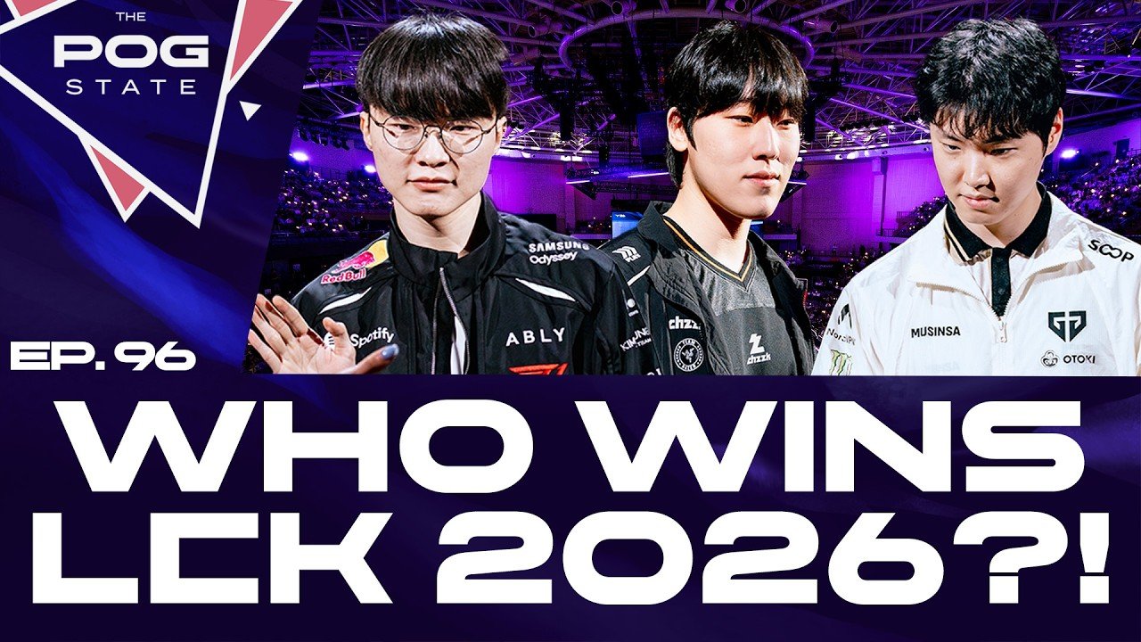EP.96 WHO WILL WIN 2026 LCK? | THE POG STATE