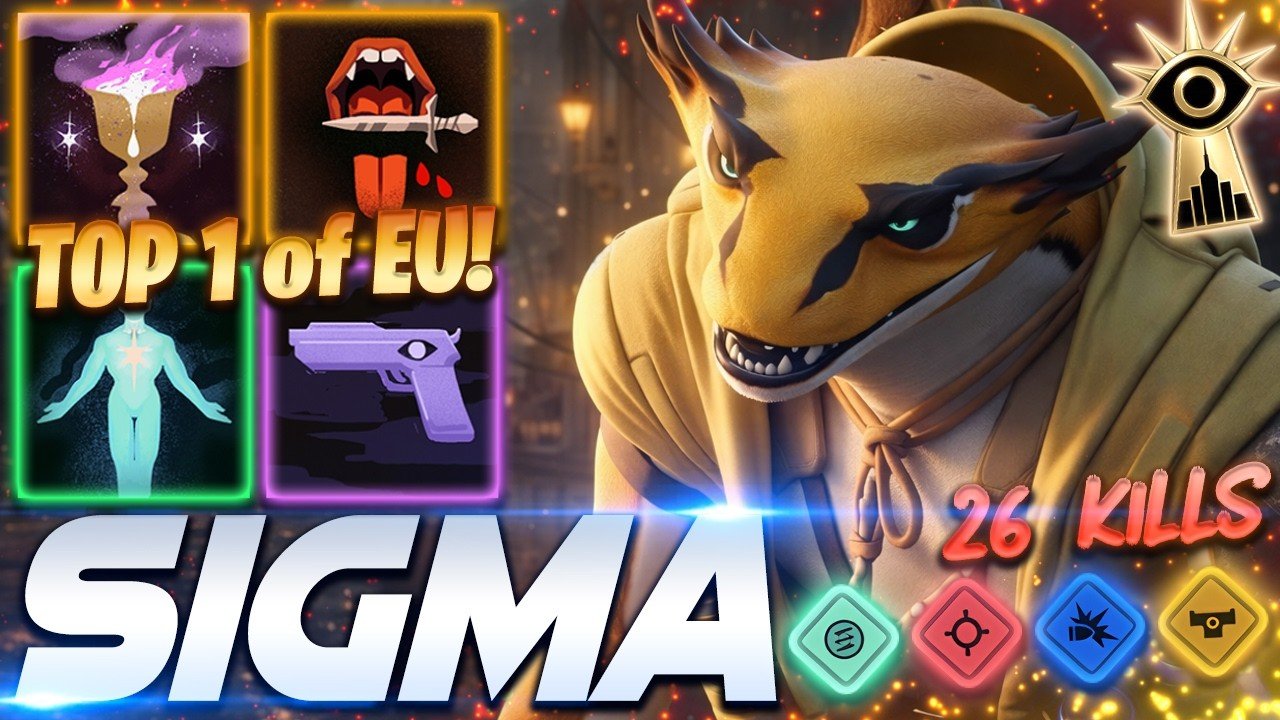 Sigma Vyper 26 KILLS – TOP 1 of EUROPE! – Deadlock Pro Gameplay & Guides [Watch & Learn]