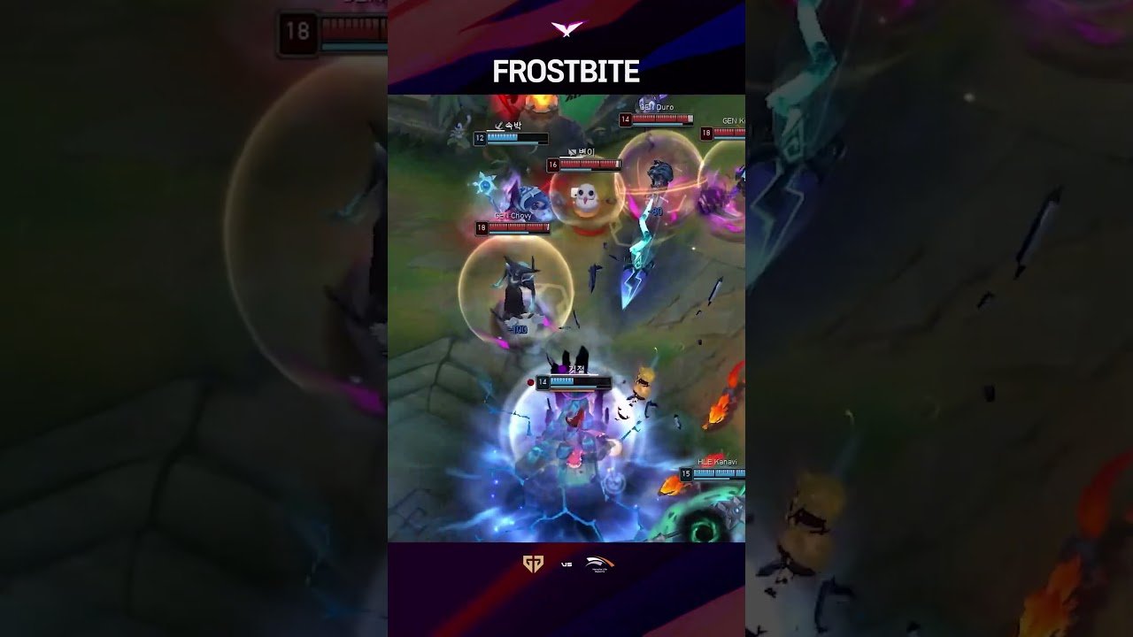 Chovy’s frost bites!