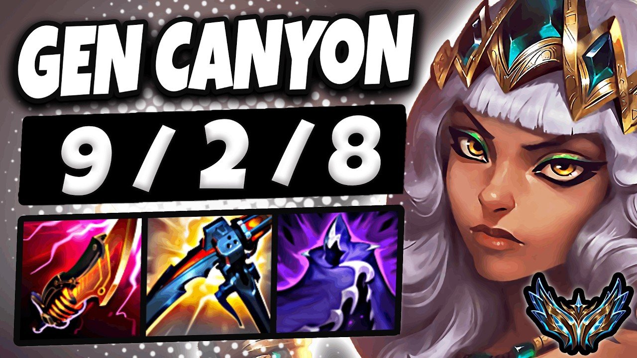 Qiyana vs Viego Jungle [ Gen.G Canyon ] Korea Challengerr 2509 LP | Patch 26.18