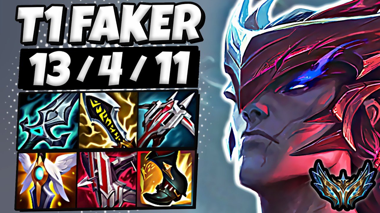 T1 Faker Yone vs Ryze [ MID ] Korea Challenger 2089 LP | Patch 26.18