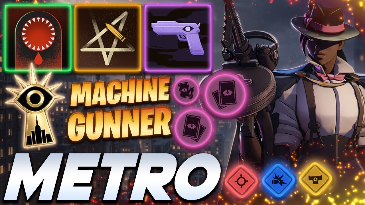 Metro Wraith – MACHINE GUNNER – Deadlock Pro Gameplay & Guides [Watch & Learn]