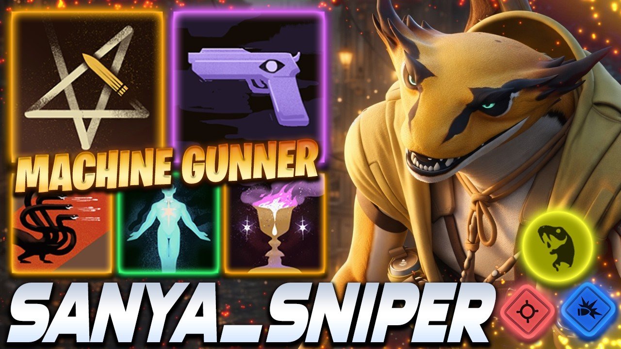 Sanya_Sniper Vyper – MACHINE GUNNER – Deadlock Pro Gameplay & Guides [Watch & Learn]