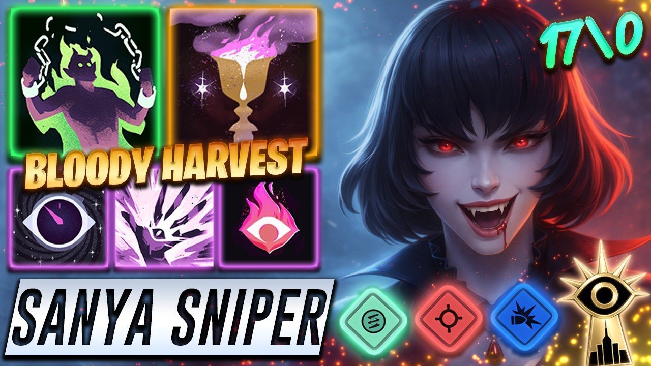 Sanya Sniper Mina 17 – BLOODY HARVEST – Deadlock Pro Gameplay & Guides [Watch & Learn]