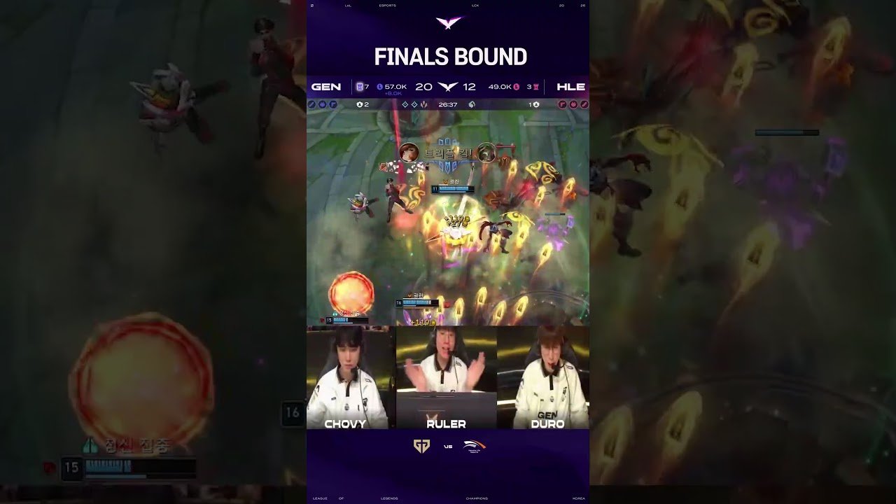LCK Finals Bound Gen G!