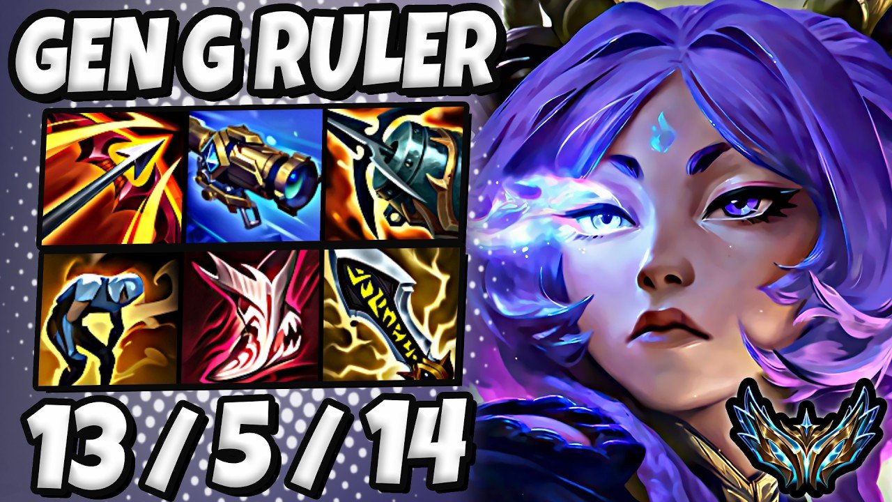Yunara vs Xayah ADC [ Gen.G Ruler ] Korea Challenger 2059 | Patch 26.19