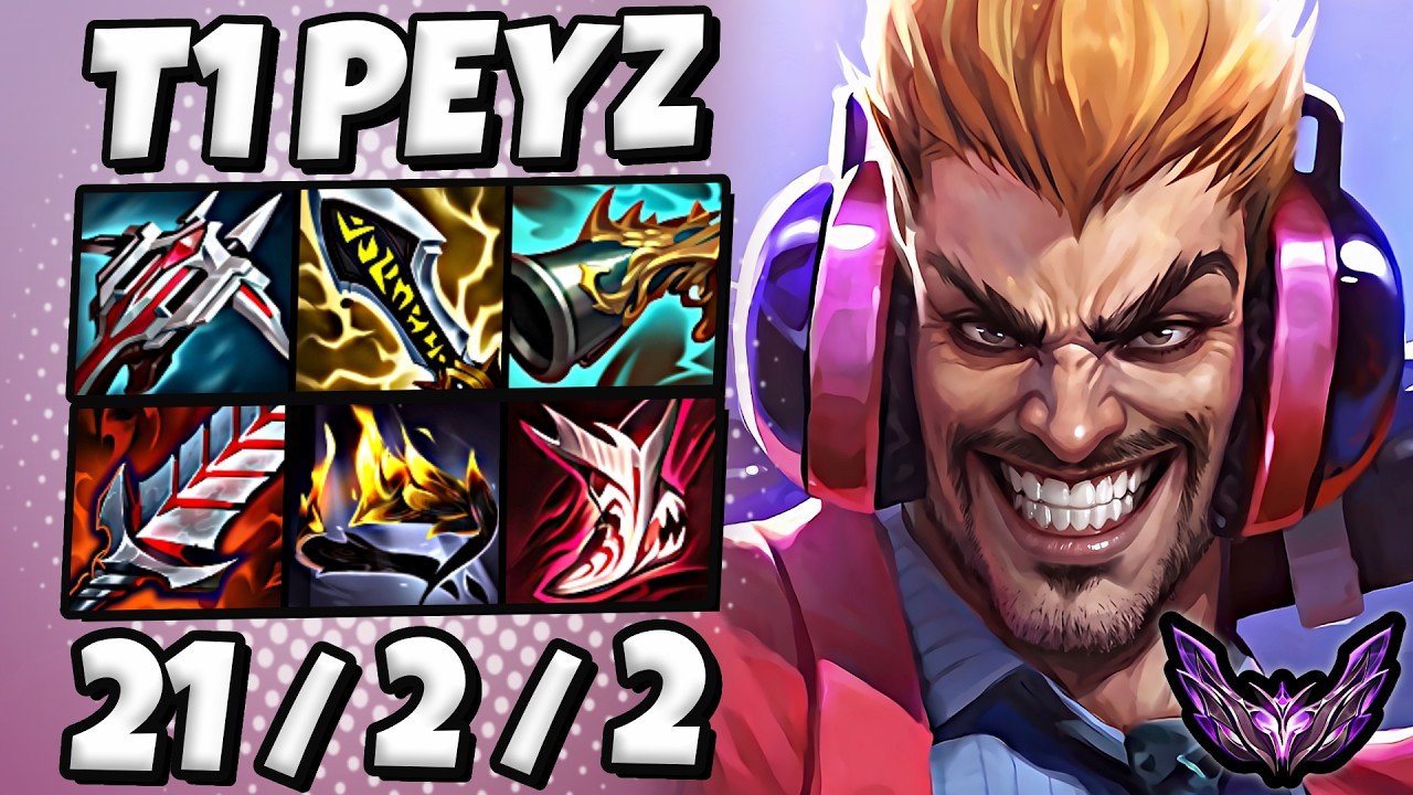 T1 Peyz Draven vs Yone [ ADC ] Ranked Master NA | Patch 26.21