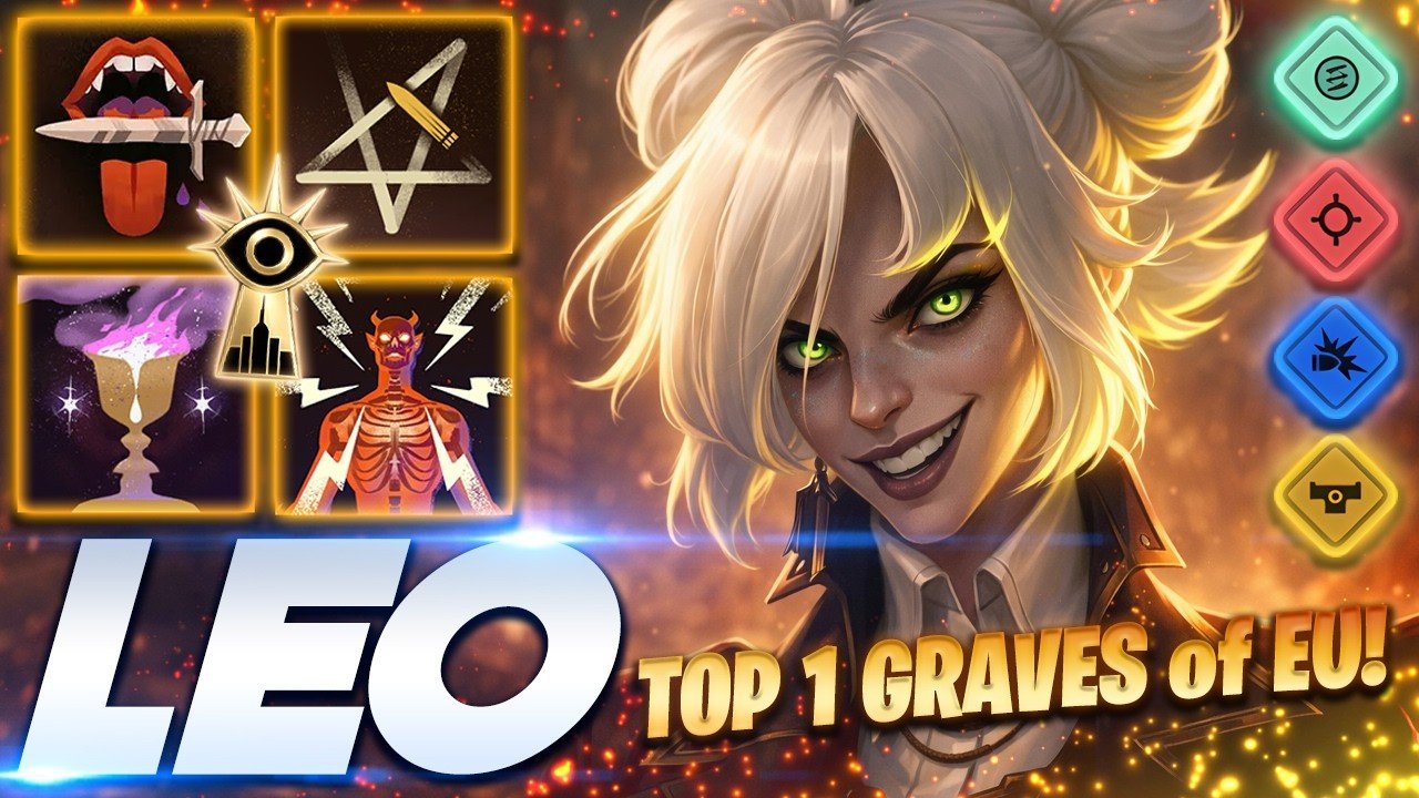 Leo TOP 1 Graves of EUROPE! – Deadlock Pro Gameplay & Guides [Watch & Learn]