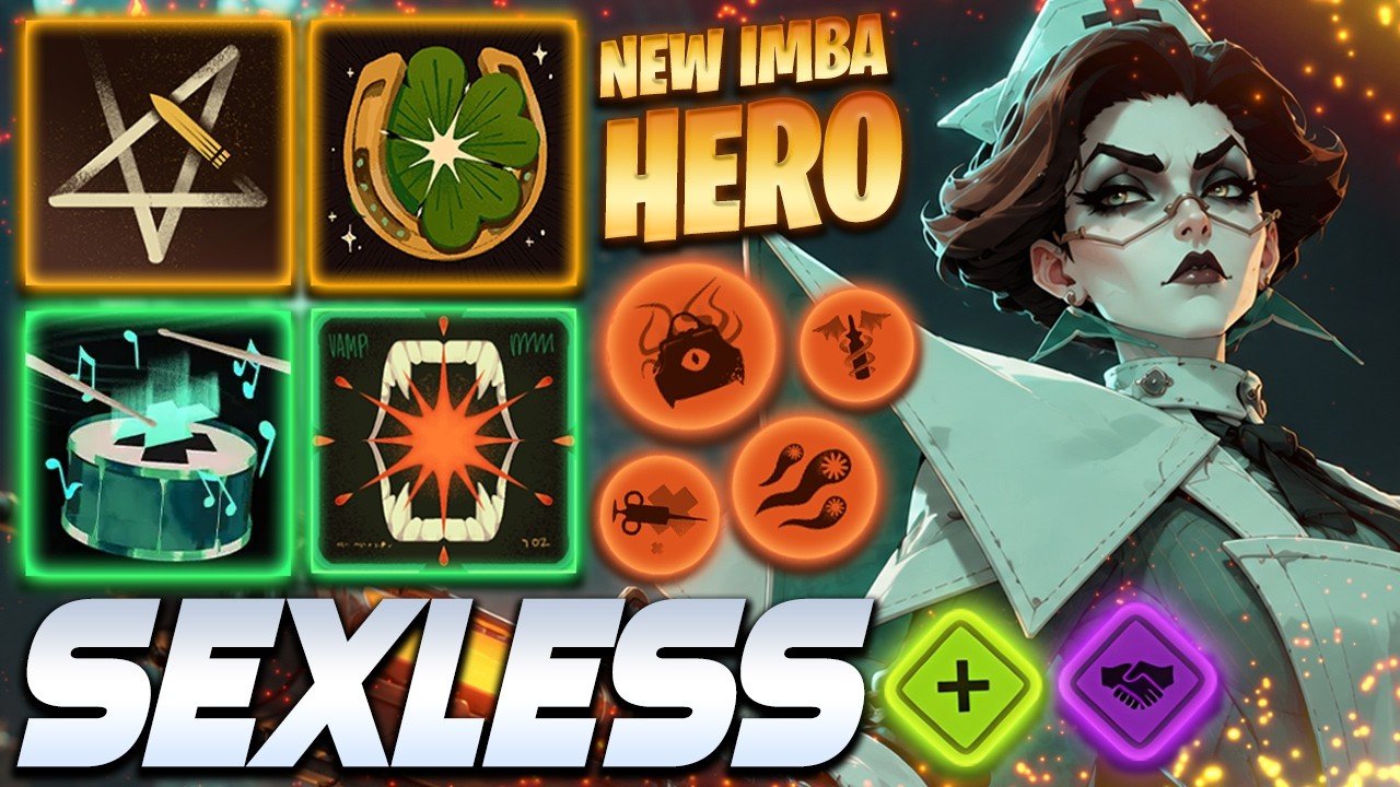 Sexless Nurse Harrow – NEW IMBA HERO – Deadlock Pro Gameplay & Guides [Watch & Learn]