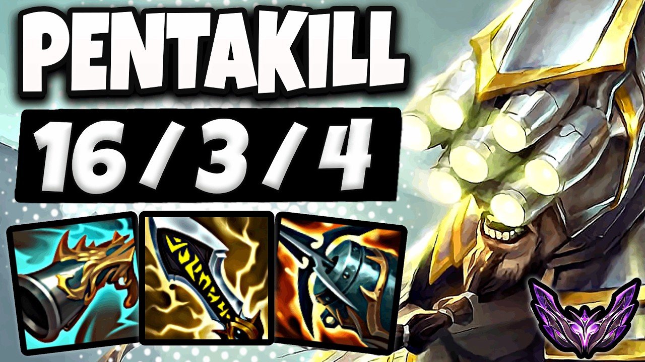 Master Yi vs Zac Jungle [ PentaKill ] Korea Master 468 LP | Patch 26.19 ✅