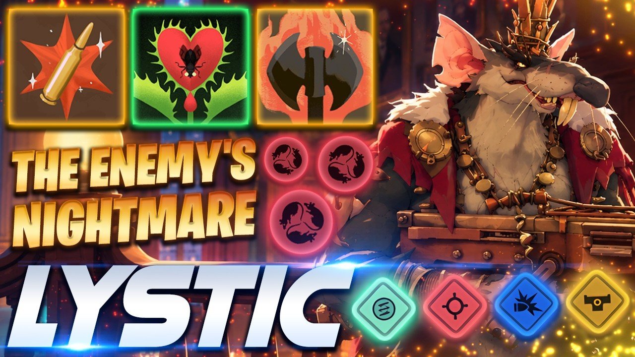 Lystic Rat King – THE ENEMY’S NIGHTMARE – Deadlock Pro Gameplay & Guides [Watch & Learn]