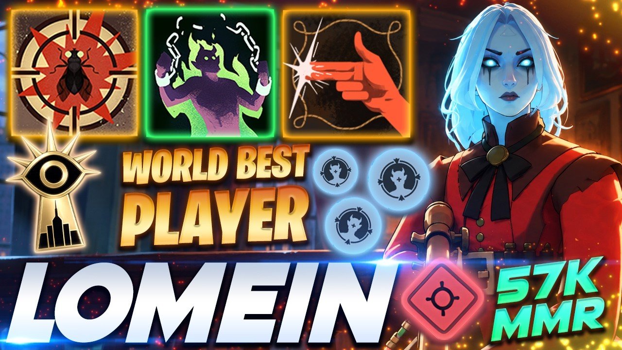 Lomein Vindicta [57K MMR] – WORLD BEST PLAYER – Deadlock Pro Gameplay & Guides [Watch & Learn]