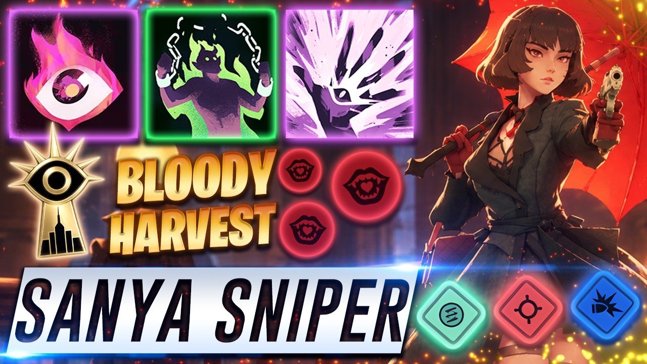 Sanya Sniper Mina 19 – BLOODY HARVEST – Deadlock Pro Gameplay & Guides [Watch & Learn]