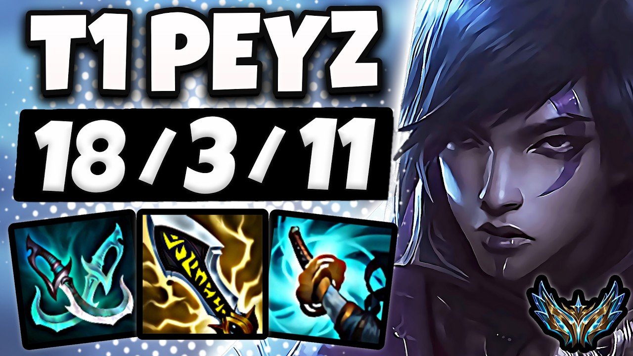T1 Peyz Aphelios vs Jhin [ ADC ] Korea Challenger 2225 LP | Patch 26.19