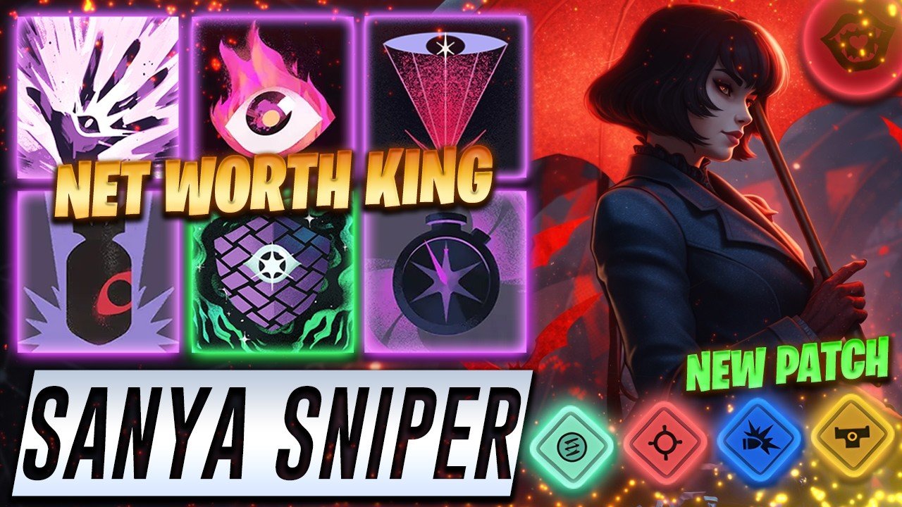NEW PATCH – Sanya Sniper Mina – NET WORTH KING – Deadlock Pro Gameplay & Guides [Watch & Learn]
