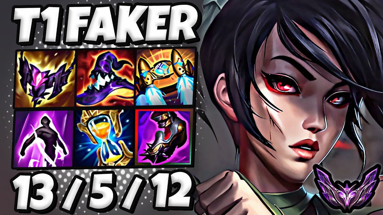 T1 Faker Akali vs Syndra [ MID ] Ranked Master NA | Patch 26.21