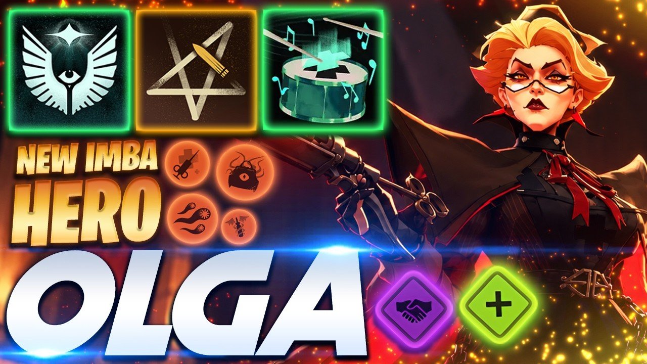 [50 ASSISTS] Olga Nurse Harrow – NEW IMBA HERO – Deadlock Pro Gameplay & Guides [Watch & Learn]