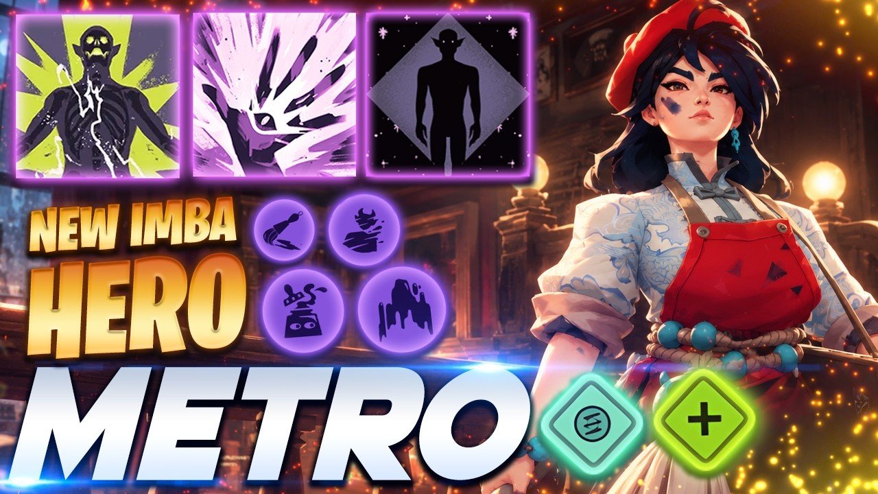 Metro Violet – NEW IMBA HERO – Deadlock Pro Gameplay & Guides [Watch & Learn]