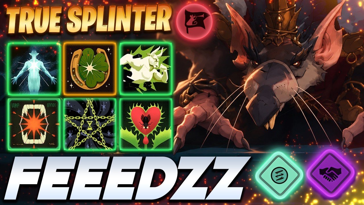 NEW PATCH – Feeedzz Rat King – TRUE SPLINTER – Deadlock Pro Gameplay & Guides [Watch & Learn]