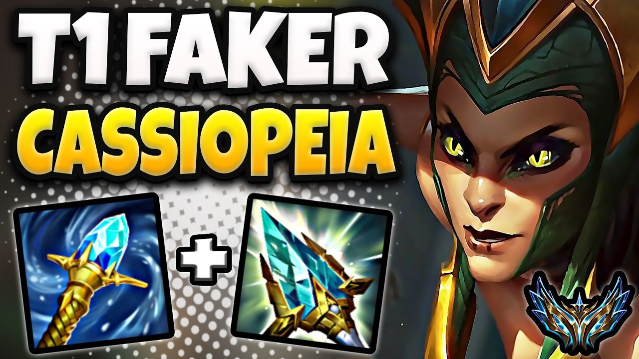 T1 Faker Cassiopeia vs Ekko [ MID ] Korea Challenger 2054 LP | Patch 26.19