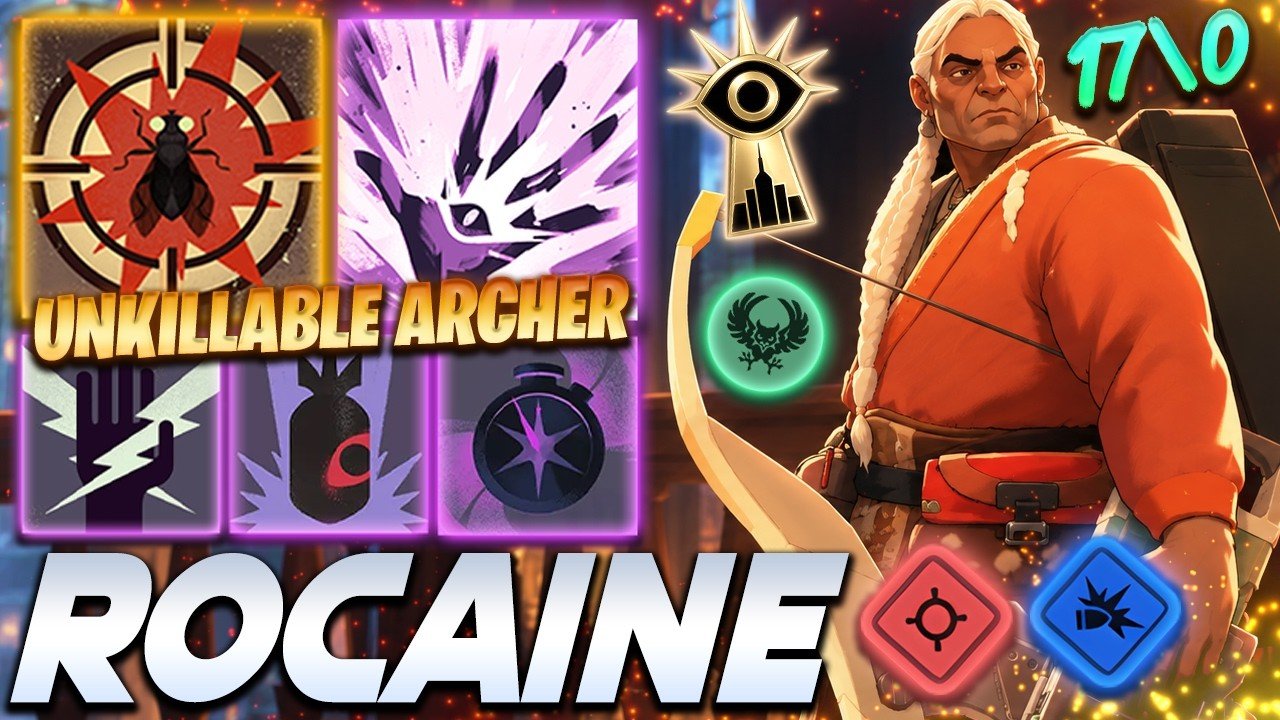 Rocaine Grey Talon 17 – UNKILLABLE ARCHER – Deadlock Pro Gameplay & Guides [Watch & Learn]