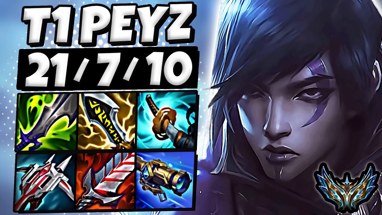 T1 Peyz Aphelios vs Cassiopeia [ ADC ] Korea Challenger 2191 LP | Patch 26.19