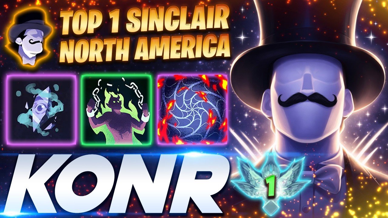 Konr TOP 1 Sinclair of NA! – Deadlock Pro Gameplay & Guides [Watch & Learn]