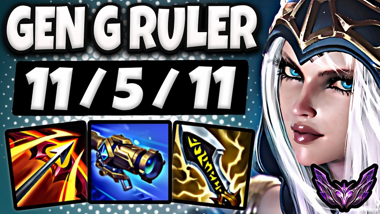 Ashe vs Tristana ADC [ Gen.G Ruler ] Ranked Master NA | Patch 26.21