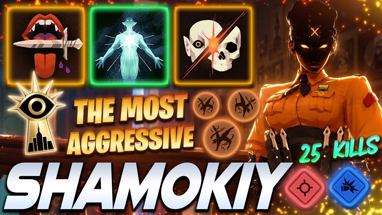 Shamokiy Haze 25 KILLS – THE MOST AGGRESSIVE – Deadlock Pro Gameplay & Guides [Watch & Learn]