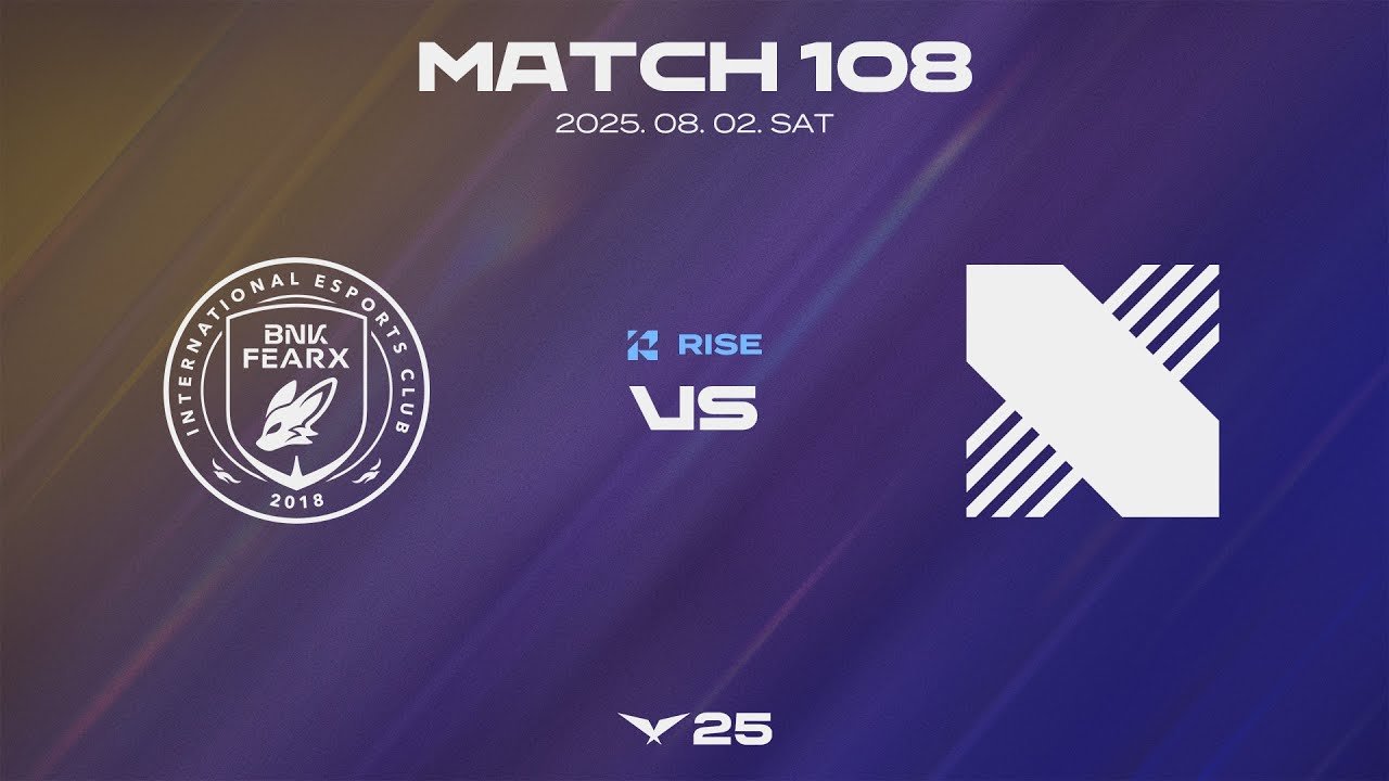 BFX vs DRX | Match Highlights 08.02 | 2025 LCK