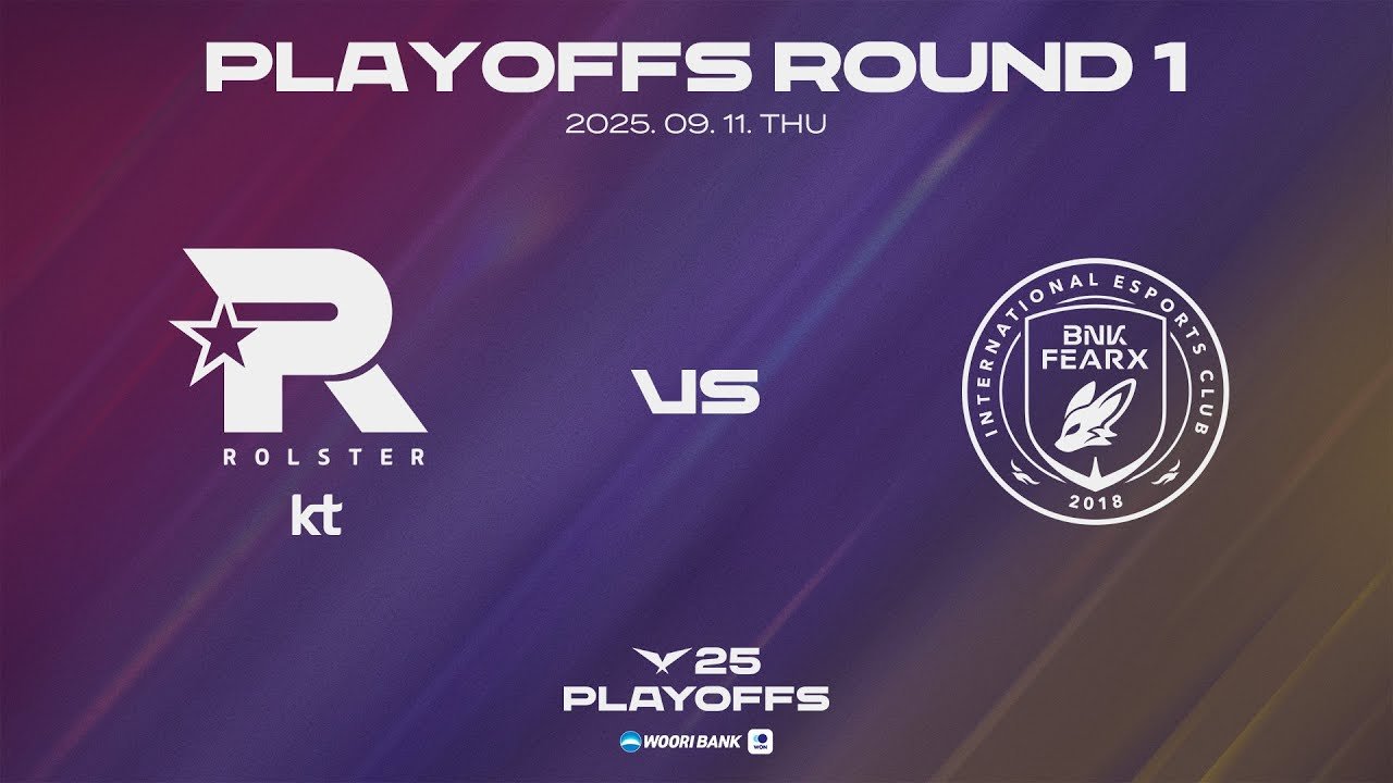 KT vs BFX | Round 1 Match Highlights | 09.11 | Woori Bank 2025 LCK Playoffs