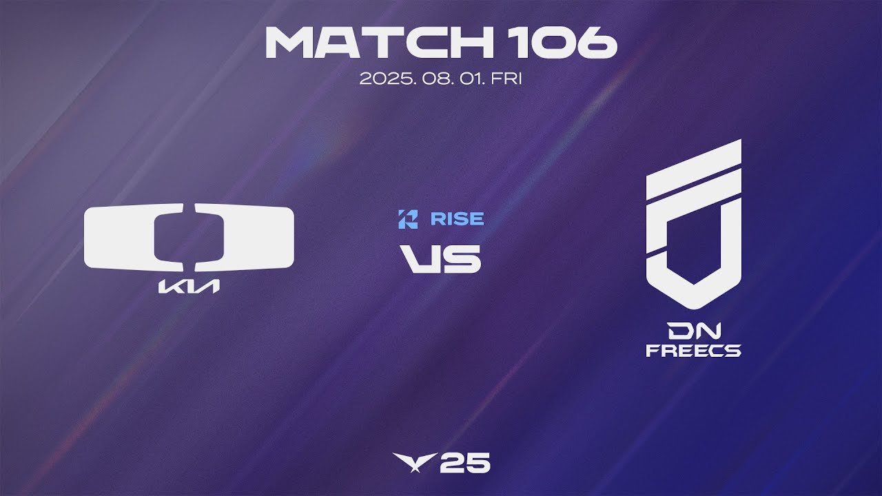 DK vs DNF | Match Highlights 08.01 | 2025 LCK