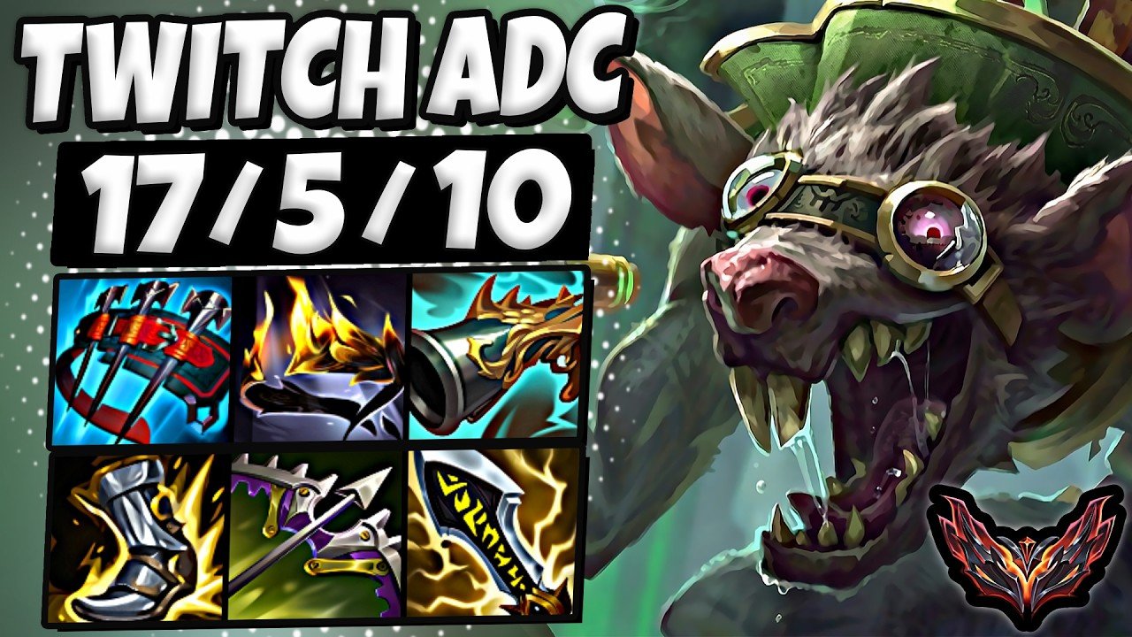Twitch vs Tristana [ ADC ] Korea Grandmaster 1313 LP | Patch 26.6 ✅
