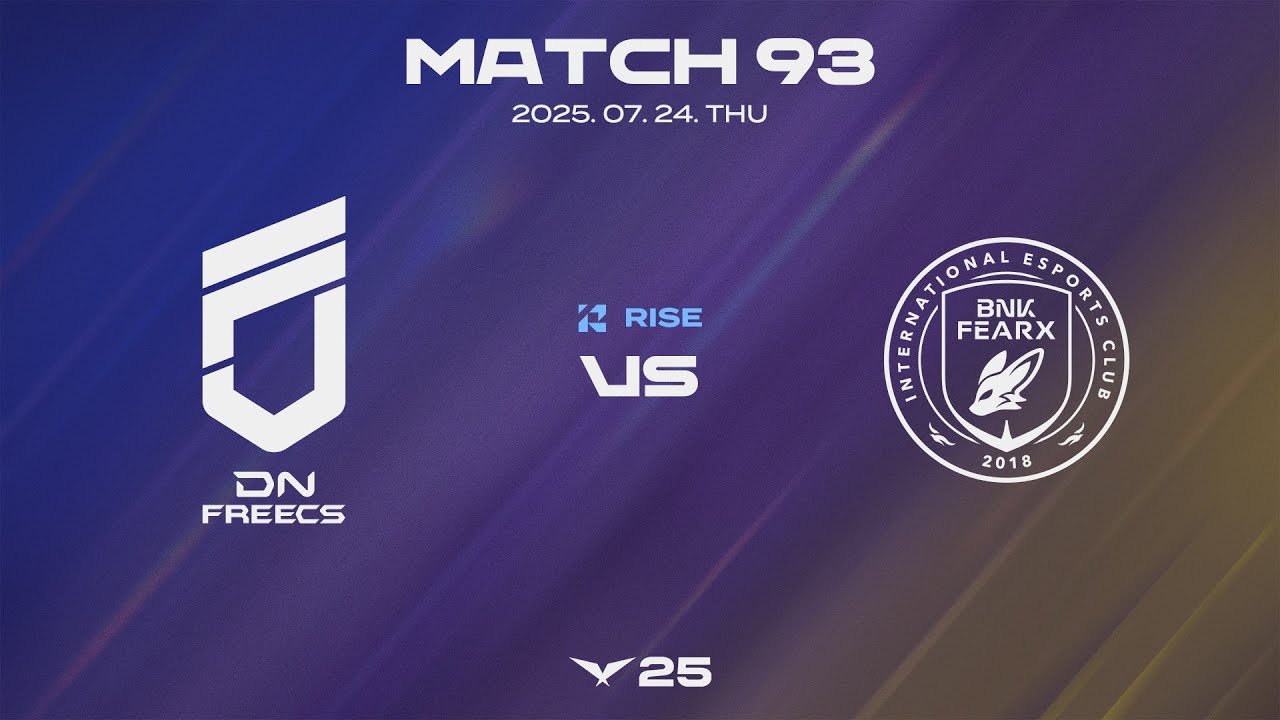 DNF vs BFX | Match Highlights 07.24 | 2025 LCK