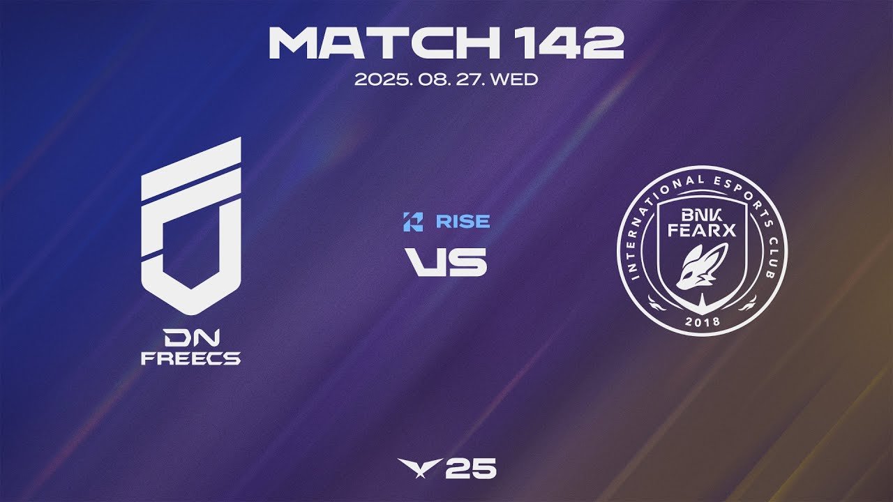 DNF vs BFX | Match 142 Highlights | 08.27 | 2025 LCK