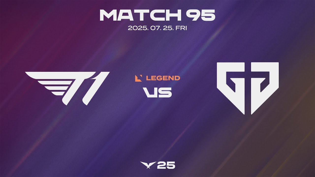 T1 vs GEN | Match Highlights 07.25 | 2025 LCK