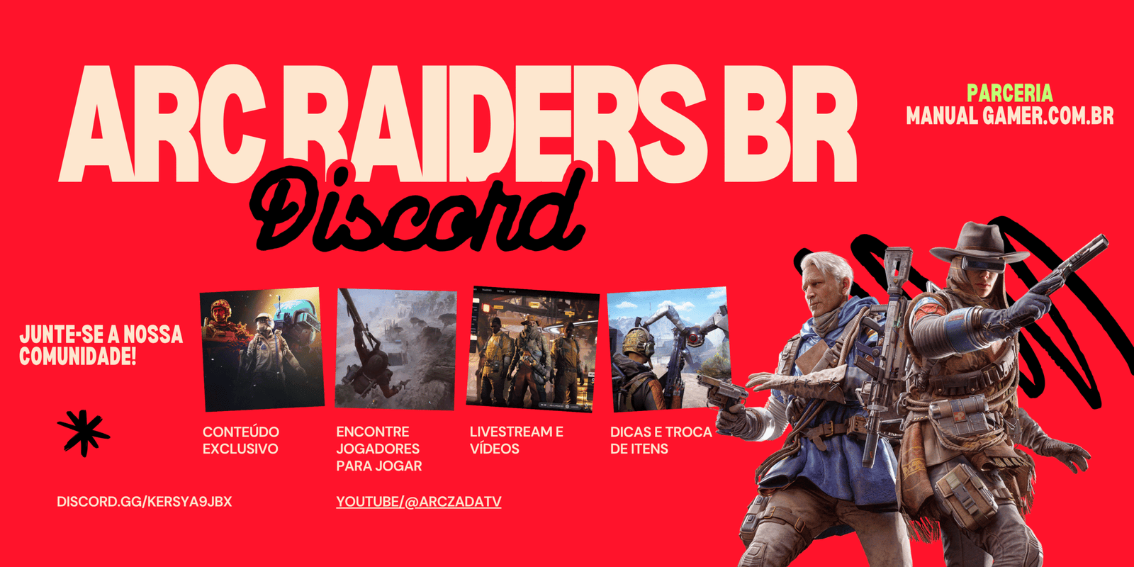 Manual Gamer e ARC Raiders BR fecham uma parceria
