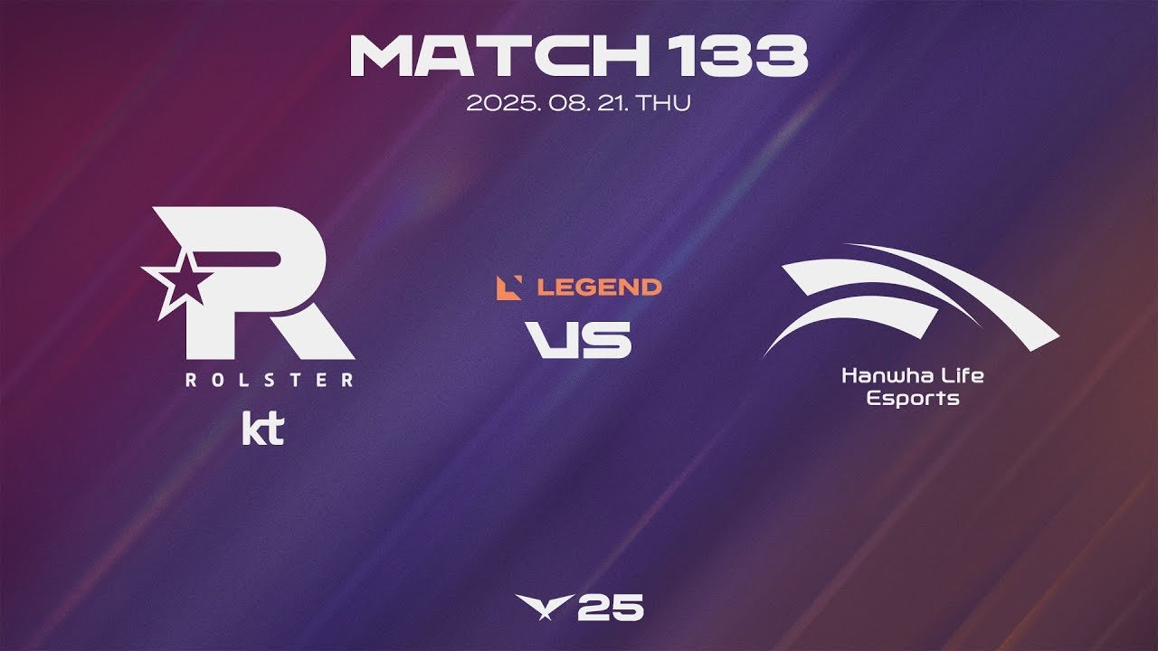 KT vs HLE | Match Highlights 08.21 | 2025 LCK