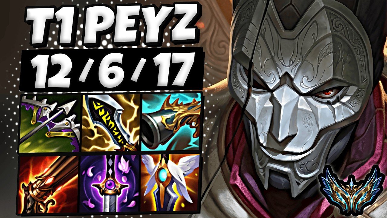 T1 Peyz Jhin vs Ashe [ ADC ] Korea Challenger 2155 LP | Patch 26.6