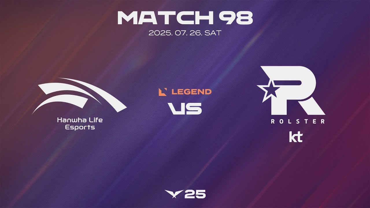 HLE vs KT | Match Highlights 07.26 | 2025 LCK