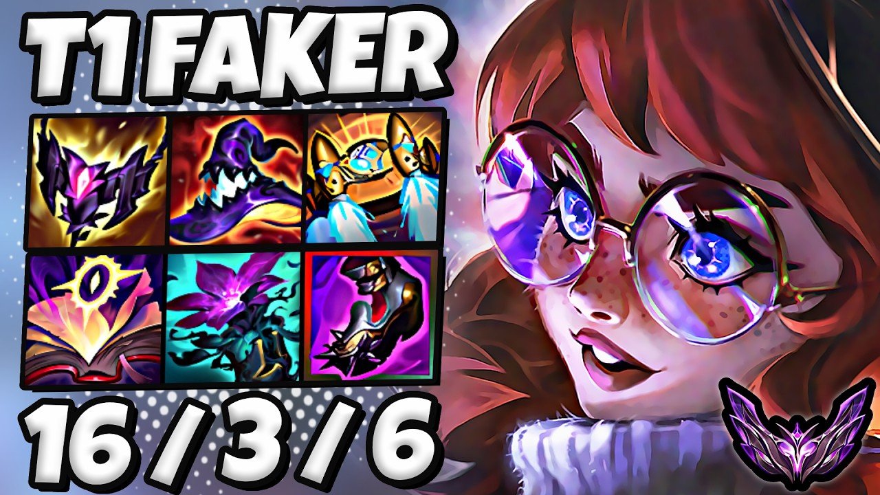 T1 Faker Aurora vs Viktor [ MID ] Korea Master 1171 LP | Patch 26.6